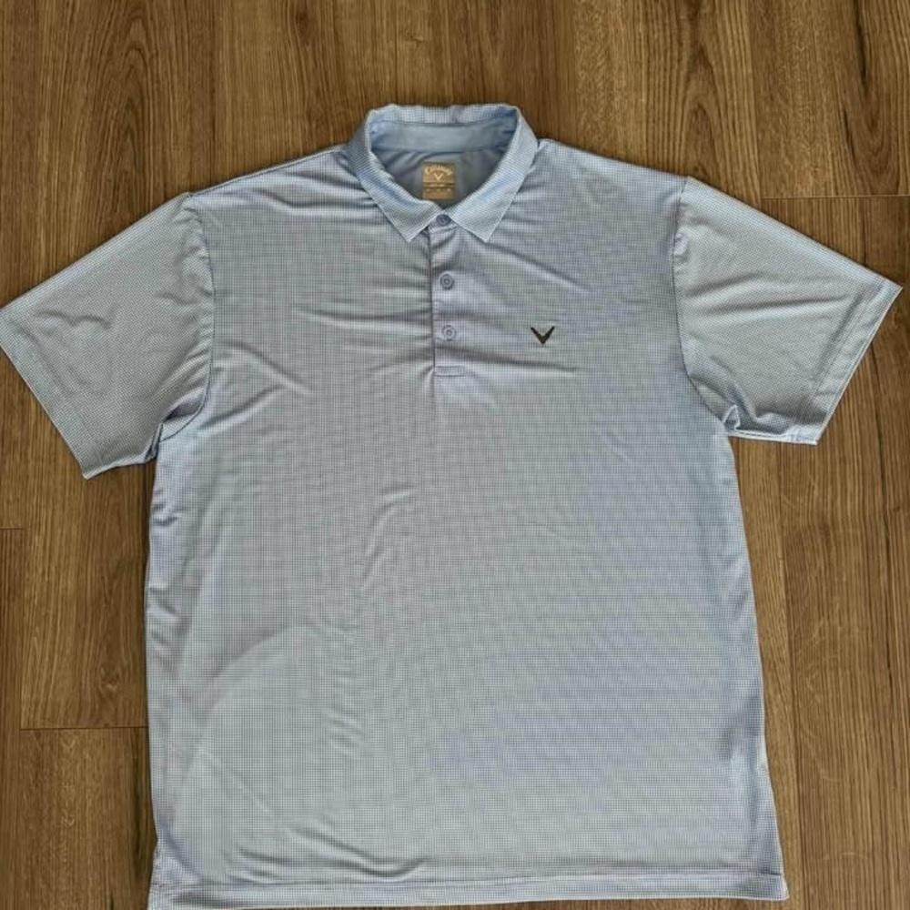 Callaway Sky Blue Polo Shirt